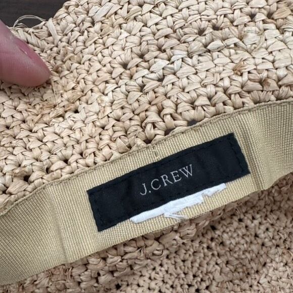 J. Crew Tan Straw Hat - Picture 7 of 8